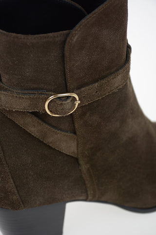 Suede JODHPUR Booties 5.5 cm
