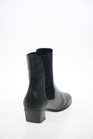 Leather CLEORA Pull On Booties 4 cm
