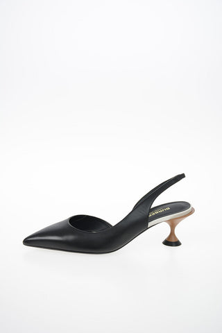 Slingbacks LETICIA in Pelle 5 cm