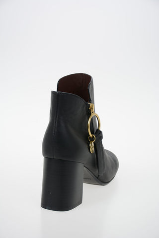 Leather Booties 7.5 cm