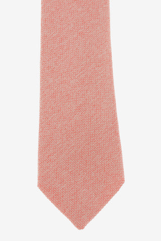 CC COLLECTION Silk and Cotton Skinny Tie