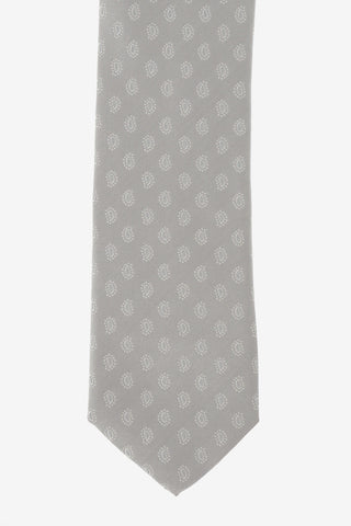 CC COLLECTION Embroidered Silk Tie