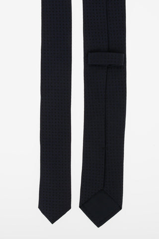 CC COLLECTION Silk Polka Dots Kipper Tie