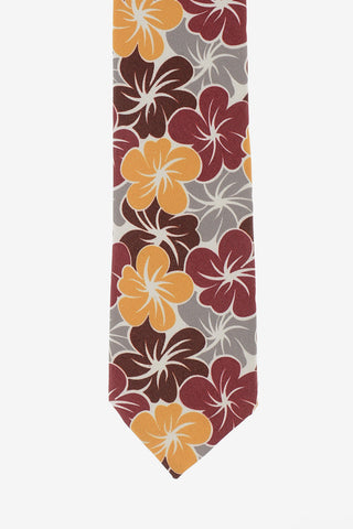 CC COLLECTION Silk Floral Printed Tie