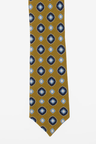 CC COLLECTION Linen and Silk Slim Tie