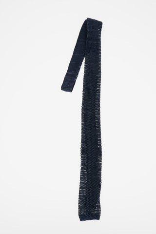 Silk and Linen Tie