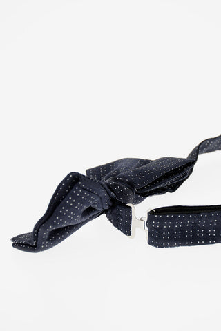 Silk Polka Dots Bow Tie