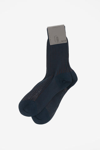 Calzini in Cotone a Costine