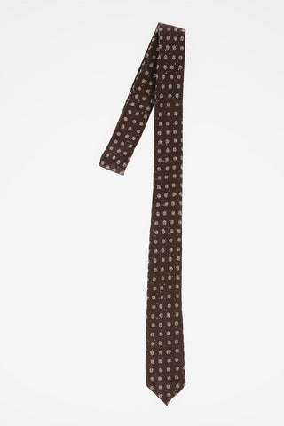 CC COLLECTION Cravatta a Pois in Misto Seta 