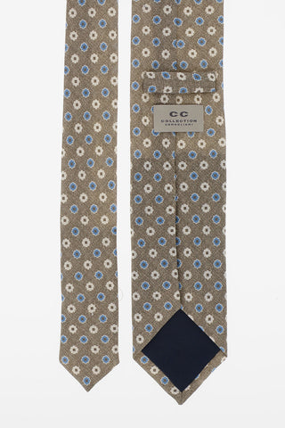 CC COLLECTION Floral Linen New Standard Tie