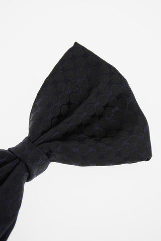 CC COLLECTION Papillon in Seta a Pois