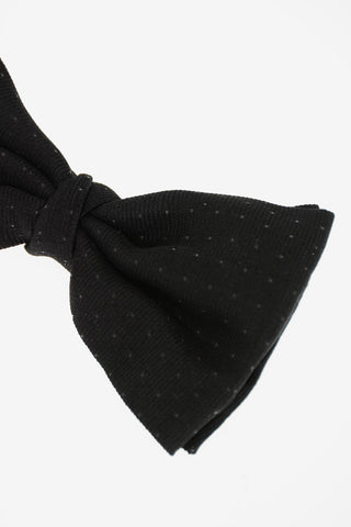 CC COLLECTION Papillon in Seta a Pois