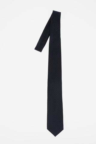 CC COLLECTION Silk Polka Dots Tie