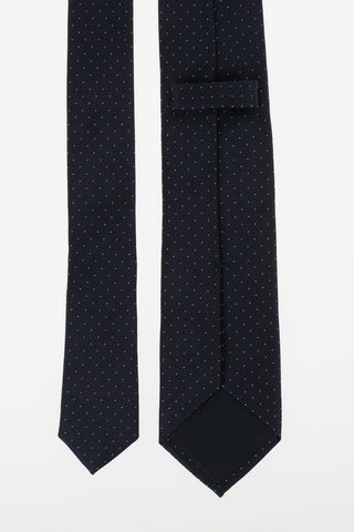 CC COLLECTION Silk Polka Dots Tie