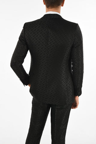 Printed Single Breasted Suit