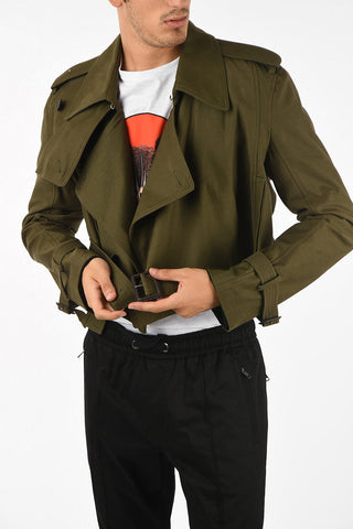 Coat with Wool and Cashmere Scarf