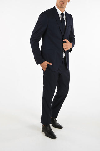 Wool Single Breasted Suit
