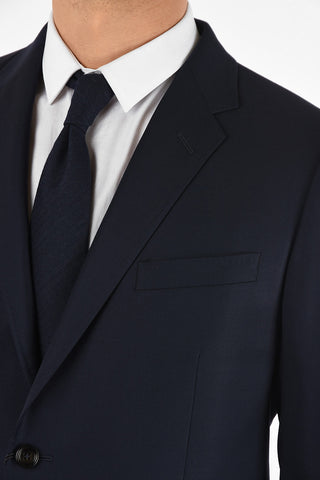 Wool Single Breasted Suit