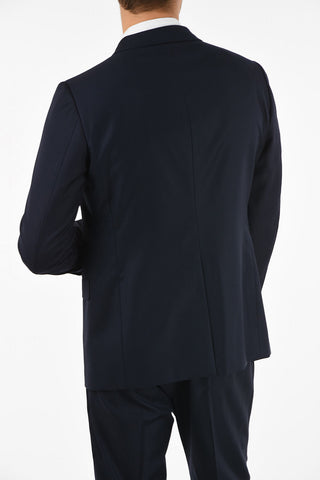 Wool Single Breasted Suit
