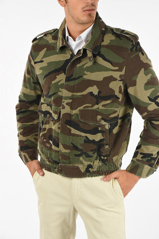 Lined Camouflage Jacket