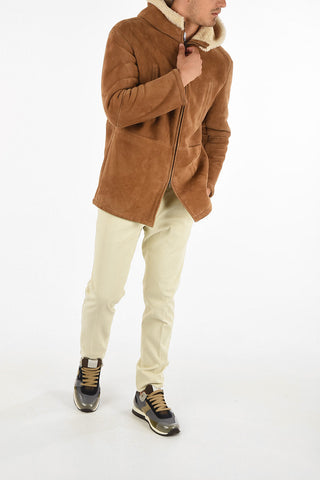 Hoodie Shearling Coat