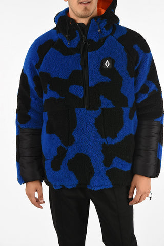 Faux Fur Camouflage Puffer