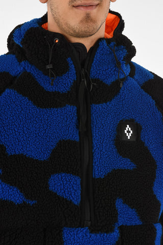 Faux Fur Camouflage Puffer