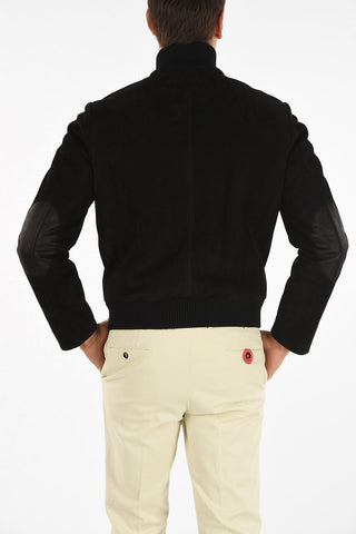 Suede Leather Bomber
