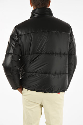 Leather Puffer