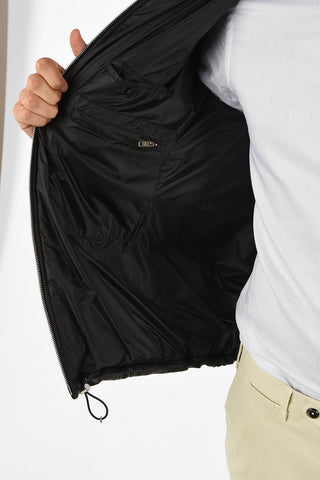 Leather Puffer