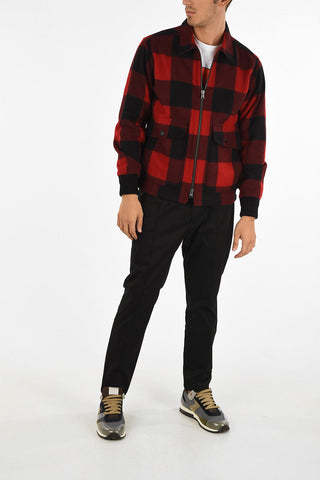 Wool Checked Jacket