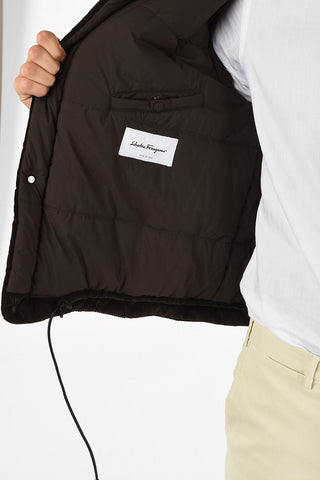 Corduroy Turtleneck Jacket