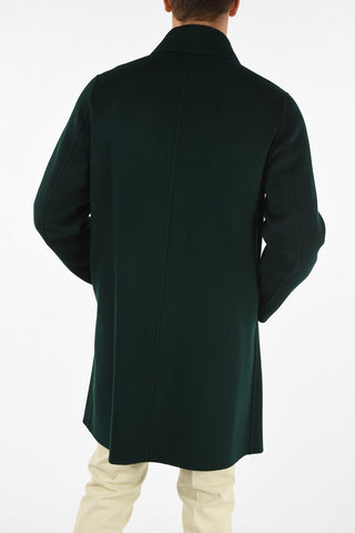 Wool Single Breasted Coat