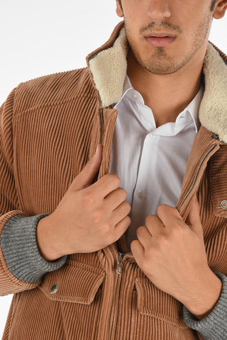 Corduroy Flight Jacket