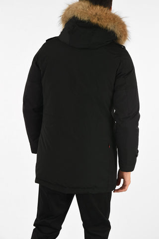 Down Jacket with Fur