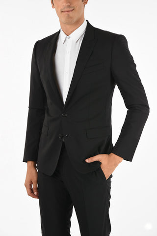 MARTINI virgin wool drop 7 r 2-button suit