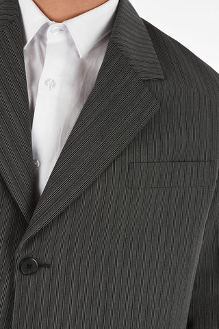 Blazer a Righe Pencil