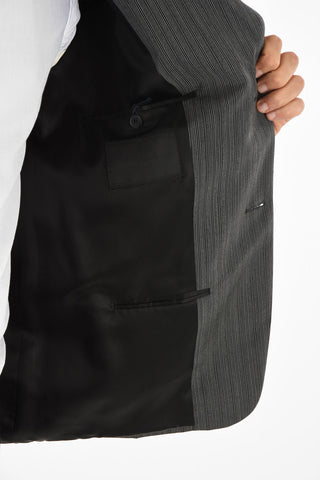 Blazer a Righe Pencil