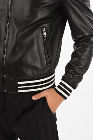 Leather Bomber