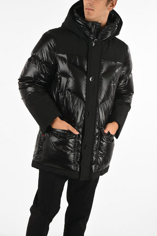 Nylon Quilted Down Jacket