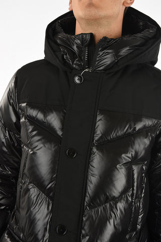 Nylon Quilted Down Jacket