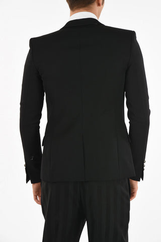 Wool Double Breasted Blazer