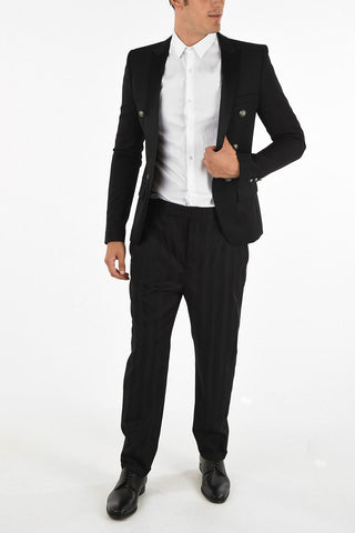 Wool Double Breasted Blazer