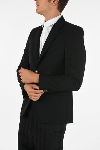 Blazer with Golden Buttons