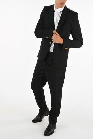 Blazer with Golden Buttons