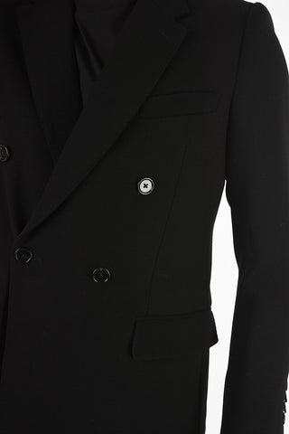 Virgin Wool Double Breasted Coat