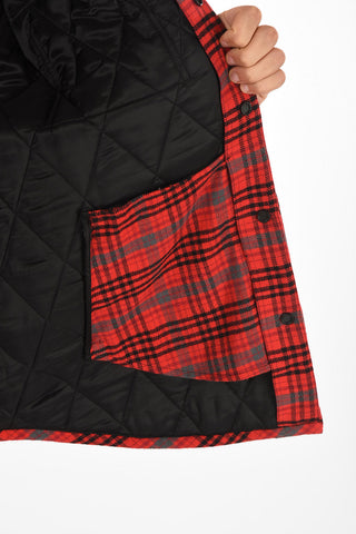 Hooded Tartan Jacket