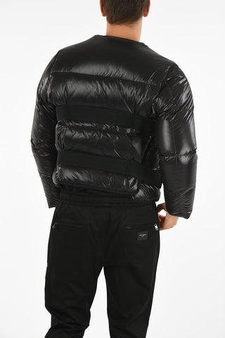 Down Jacket with Detachable Sleeves