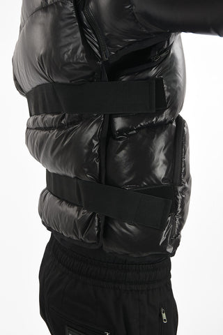 Down Jacket with Detachable Sleeves