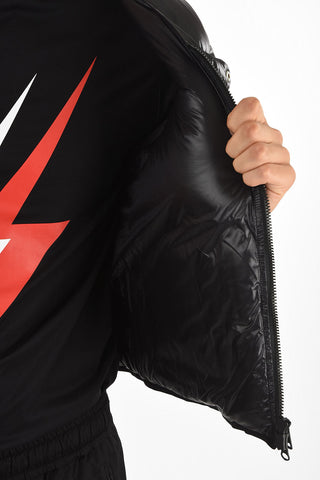 Down Jacket with Detachable Sleeves